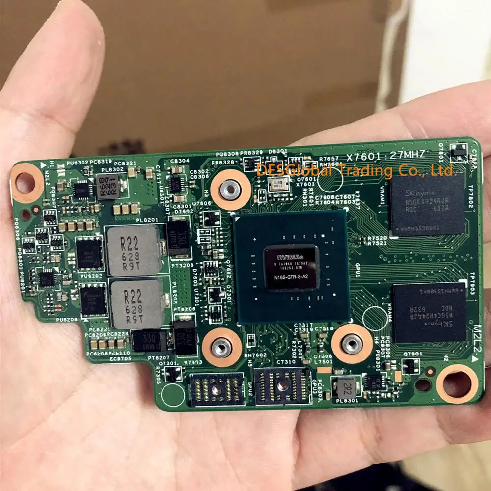 Абсолютно VGA Видео Графическая карта N16S-GTR-S-A2 для ноутбука Dell 7568 тест Быстрая