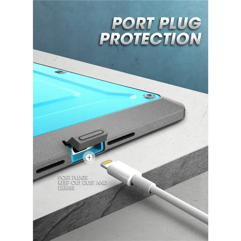 Supcase para Ipad 10.2 Case Versão 2023 2023 2023 ub Pro Capa Robusta de Corpo Inteiro com Protetor de Tela Embutido & Kickstand - Imagem 6