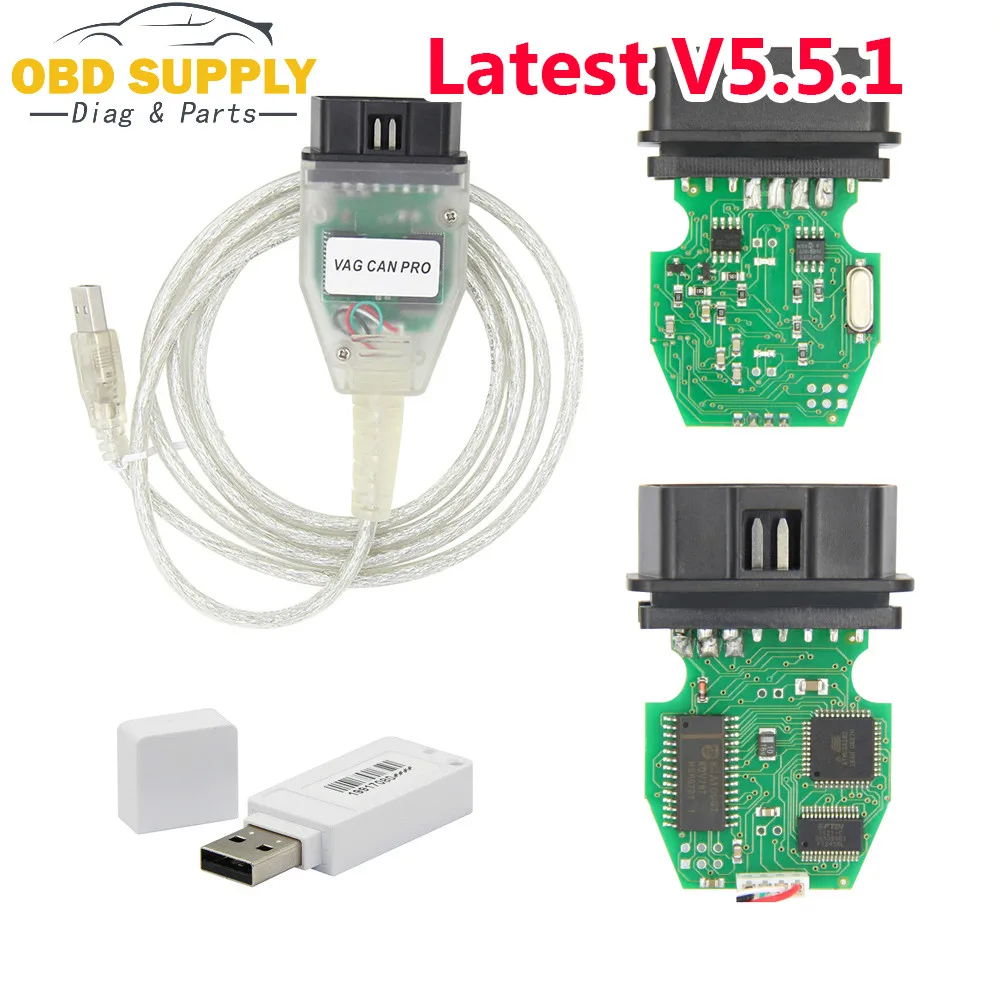 Vag Can Pro Vcp V5.5.1 K-line Obd Obd2 Car Diagnostic Tool Vcp Can Pro ...