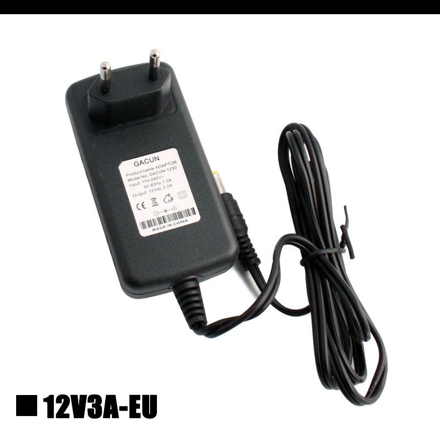 Питание 12V 1A 2A 3A 5A 6A 7A 8A 10A переключение трансформаторы 220 В до 12 В Питание адаптер Светодиодный драйвер 220 до 12