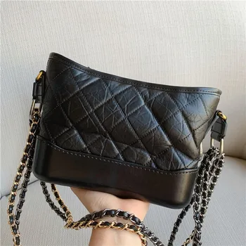 

Small fragrance bag female 2020 new leather handbags lingling chain crossbody bag grandma stray bag