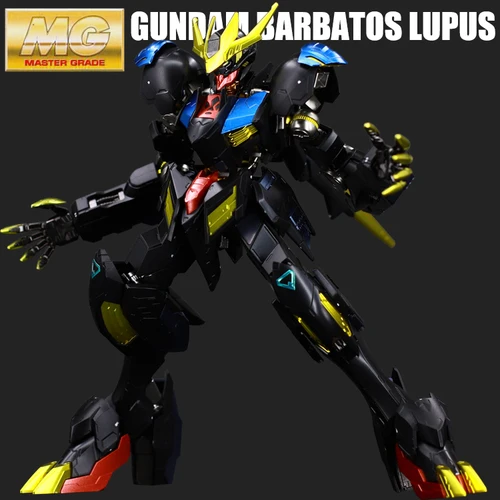 BANDAI tv 1/100 ASW-G-08 Гандам барбатос металлический цветной Sirius Rex Advanced Emperor новая форма(фигурки экшн-игрушек - Цвет: Black Metal Colour M