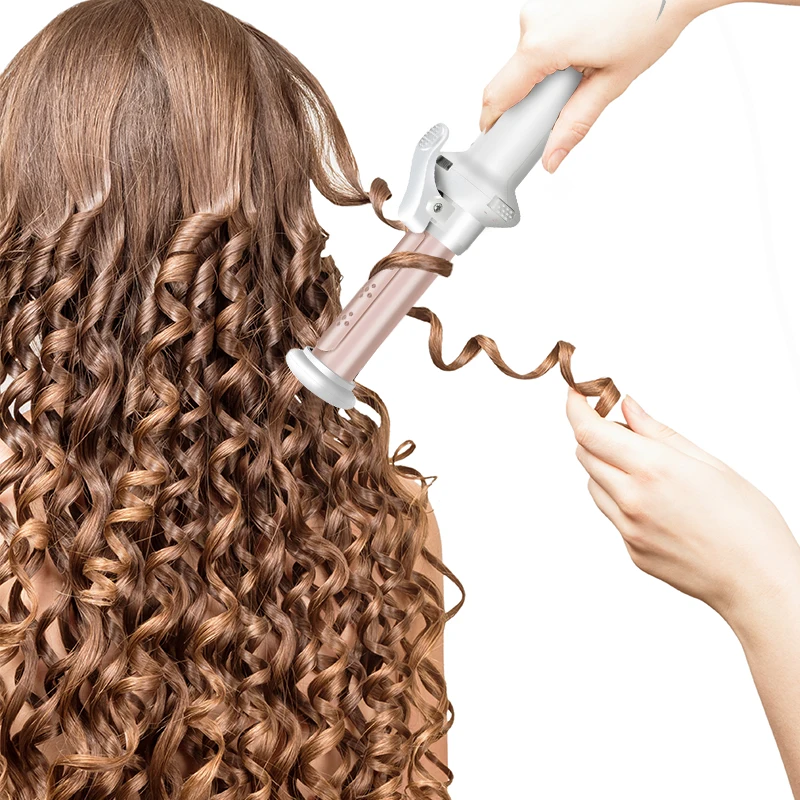 Electric Professional Ceramic Hair Curler Lcd Curling Iron Roller Curls Wand Waver Fashion Styling Tools