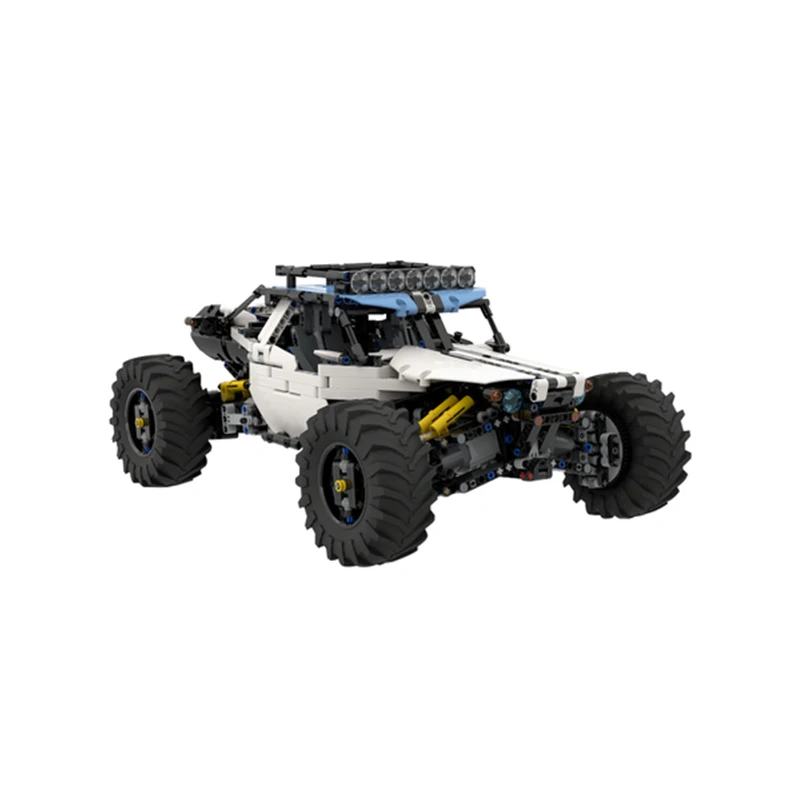 Technic Series MOC 4WD радиоуправляемое Багги 1900 шт. содержит руководство по эксплуатации PDF строительные блоки игрушки для детей, совместимые с комплектами