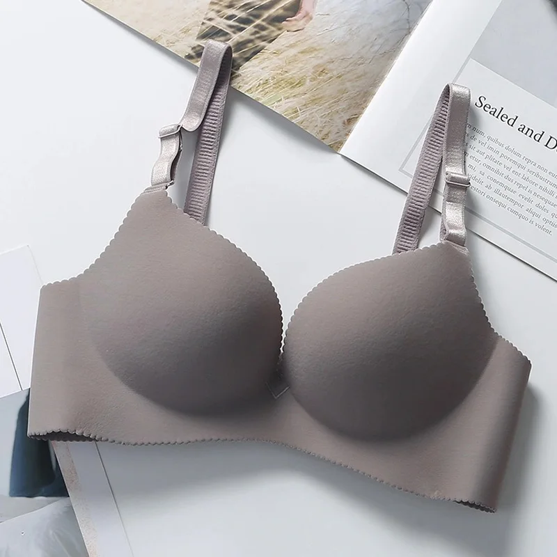 Sexy Bras for Women Lingerie Seamless Pushup Bra Bralette Plunge Wireless Brassiere Female Breathable Underwear Intimates 5