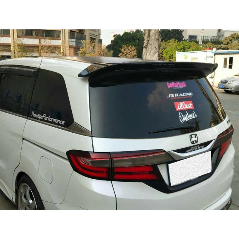CEYUSOT FOR Roof Spoiler Accessory Honda Odyssey ABS Material CAR Rear Window WING TAIL FIN Decoration 2015 2016 2017 2018 2019