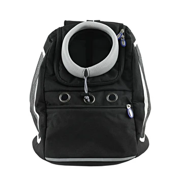 

Outdoor Pet Dog Carrier Bag Pet Front Bag Double Shoulder Portable Travel Essential Bag Backpack Mesh Air Hole Outcrop Cat Bag