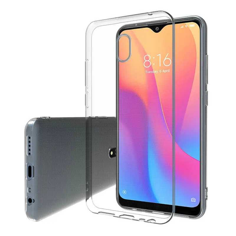 Прозрачный силиконовый чехол для Xiaomi Redmi 8A 8 32 ГБ 64 натуральный мягкий телефона