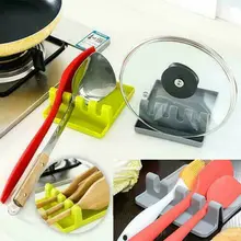 Кухонная кухонная утварь держатель силиконовая посуда Отдых Ложка Отдых Посуда держатель для кухонной лопатки жаростойкий кухонный инструмент Прямая поставка