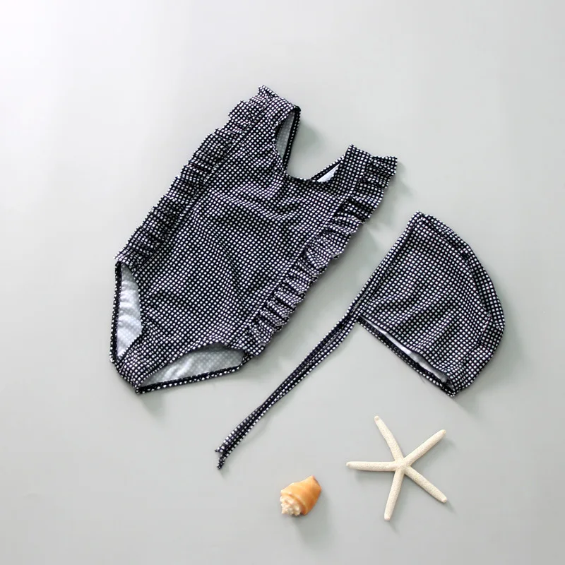 

New Style GIRL'S One-piece Swimming Suit Korean-style Cute Baby Infant Small CHILDREN'S Swimwear Little Princess Girls Swimwear