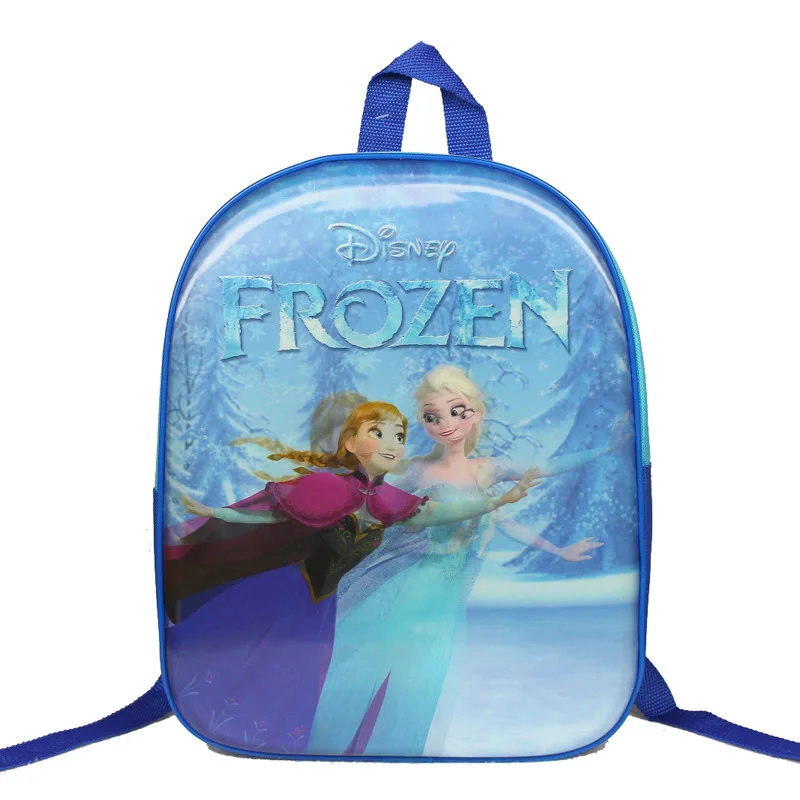 Disney мультфильм принцесса начальной школы мультфильм сумка замороженные дети Наплечная нагрузка мини рюкзак школьный автомобиль Эльза Анна