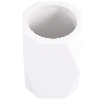 

1Pc Creative Geometric Storage Box Desktop Storage Box Compartmental Pen Holder Multifunctional Storage Box Fashion Brush Conta