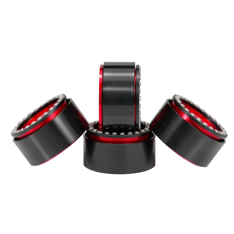 4 шт. Металл 1 9 Beadlock ступица обода колеса для 1/10 Traxxas Hsp Redcat Rc4Wd Tamiya Axial SCX10 D90 HPI RC