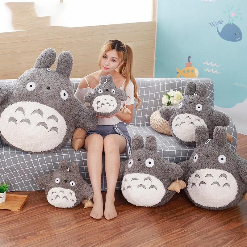 30 70 см kawaii японский стиль Studio Ghibli аниме кошка чучело животное Длинная Подушка Мой