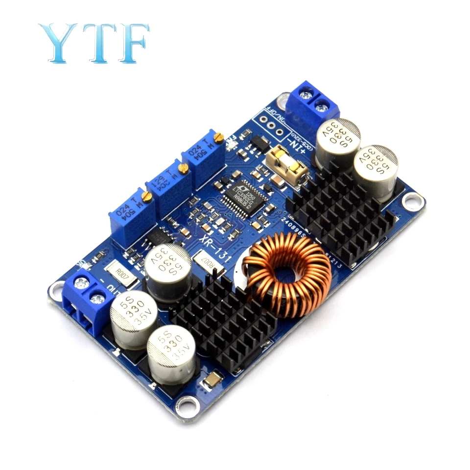 DC-DC LTC3780 Автоматический Бак-повышающий солнечный автомобиль Регулируемый