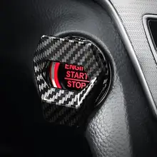 Aliexpress - Interior Accessories Button Switch Decor Stickers Car Engine Start Stop Button Cover Ring Ignition Start Stop Button Carbon Push