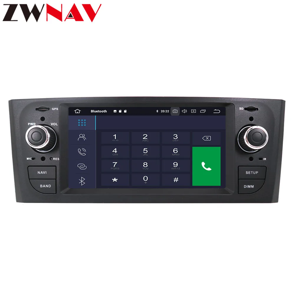 Best Quad core Android 9.1 car dvd multimedia player for Fiat Grande Punto Linea 2007-2012 GPS audio radio stereo wifi map head unit 3