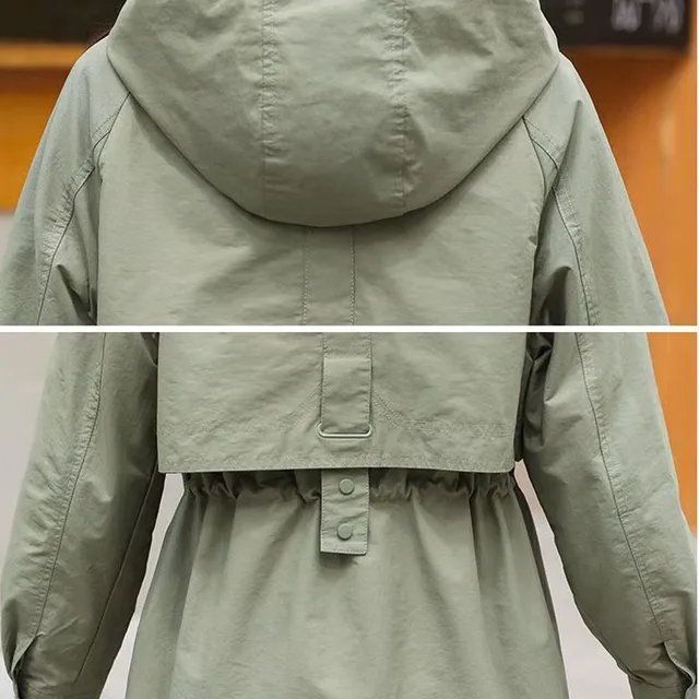 O Casaco Perfeito para Qualquer Ocasião: Jaqueta Casaca Feminina Casual à Prova de Vento 6 Jaqueta Casaca Feminina Casual à Prova de Vento