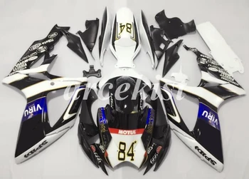 

New ABS Full Fairings Kit Fit For Suzuki GSX-R600 GSX-R750 K6 2006 2007 06 07 600 750 body set Custom VIRU