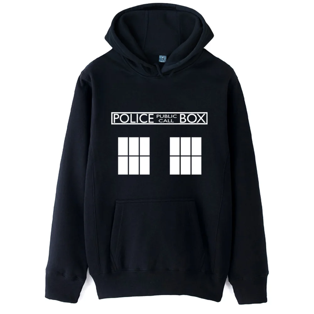 Bad Wolf TARDIS Doctor Who police box Man Boy Hoodie Autumn Winter Fleece Couple Clothes ZIIART Bad Wolf TARDIS Doctor Who police box Man Boy Hoodie Autumn Winter Fleece Couple Clothes ZIIART