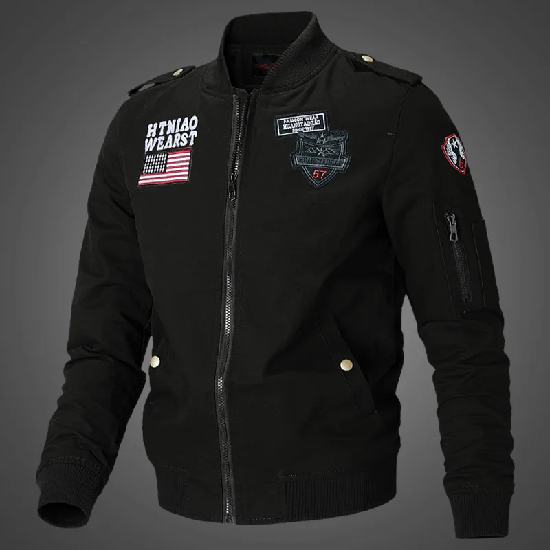 

Spring And Autumn Army Tooling Jacket Men's American Style Trend New Style Men'S Wear Air Force One Coat Casual Jacket Men's