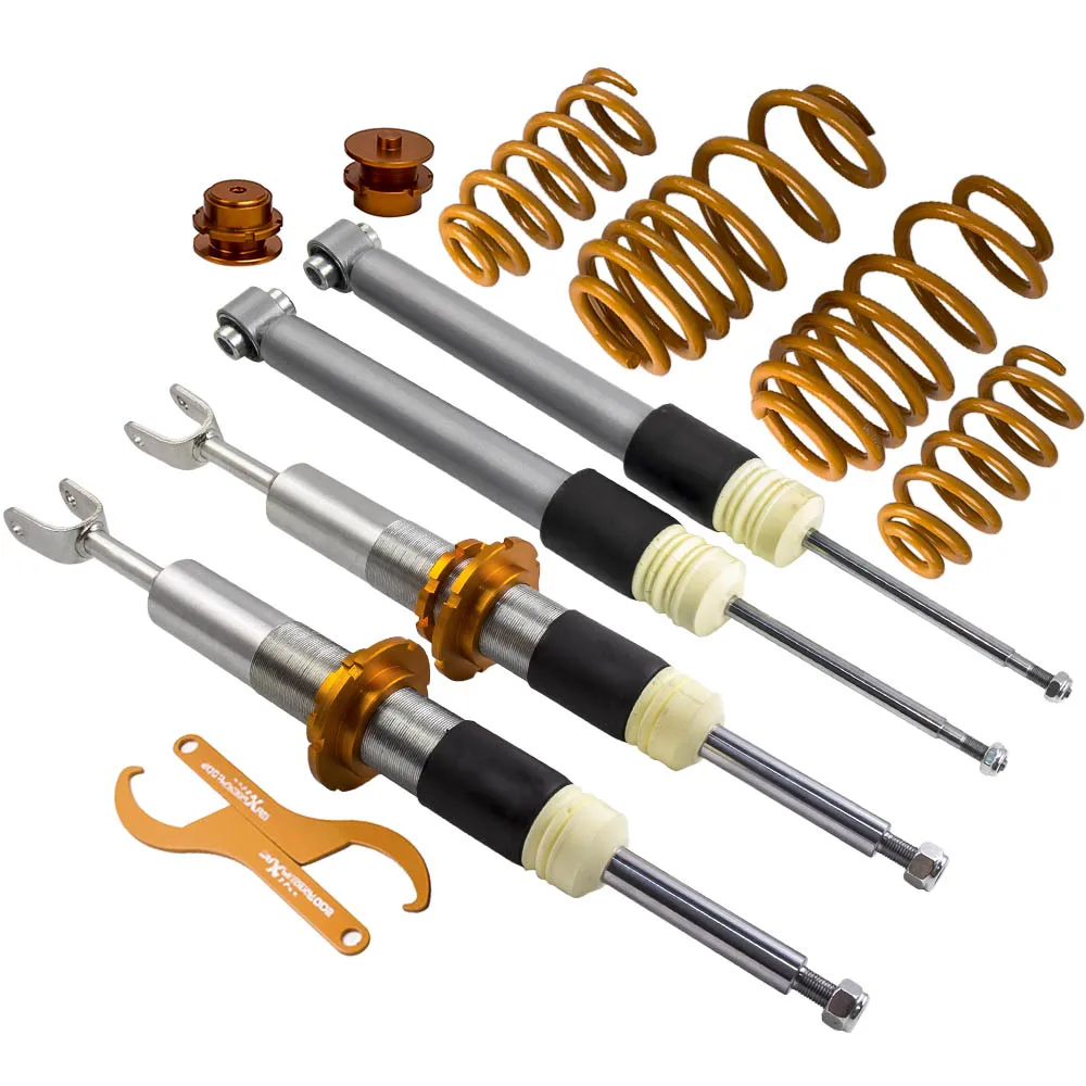 

Full Coilovers for Audi B6 B7 (8E) ALL Models 2WD / Quattro Coilover Coilover kit Spring Struts Suspension Shock
