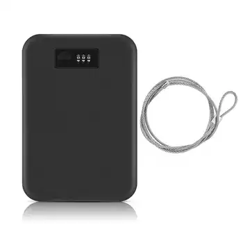 

Portable Safe Case Valuables Money Jewelry Storage Box