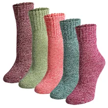 Утолщенные зимние носки; женские вязаные впитывающие пот дышащие носки; зимние носки для сна; женские теплые носки