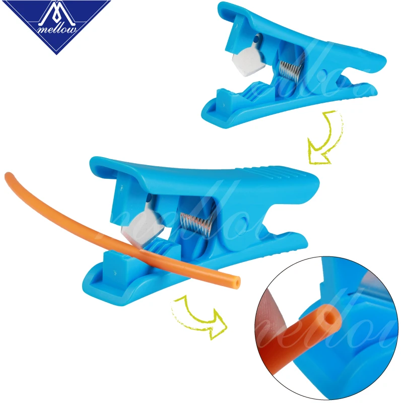 Mellow Мини Портативный PTFE Трубка Резак для зачистки проводов нож для 3d принтера тефлоновая трубка hotend i3 ender 3 экструдер набор инструментов