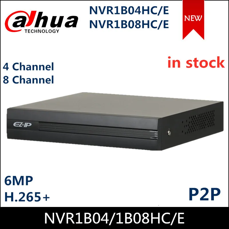 4-канальный сетевой видеорегистратор Dahua NVR NVR1B04HC/E Cooper 1U H.265 | Безопасность и защита