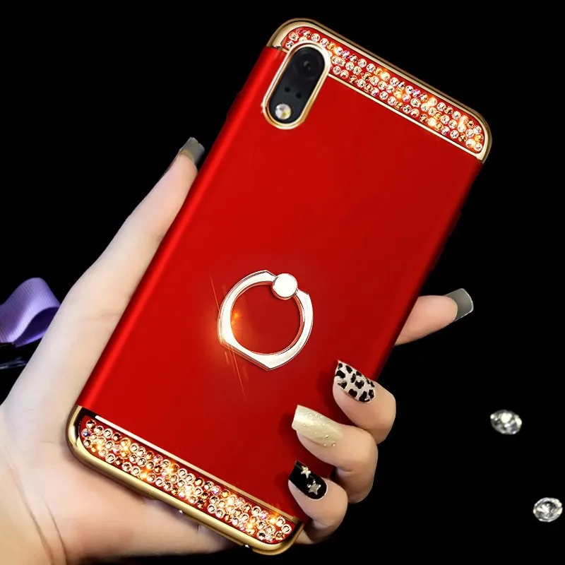 Для huawei Y5 2019 чехол покрытие 3 в 1 жесткий из ПК для телефона coque Y7 PRO Y6 Y9 PRIME LITE