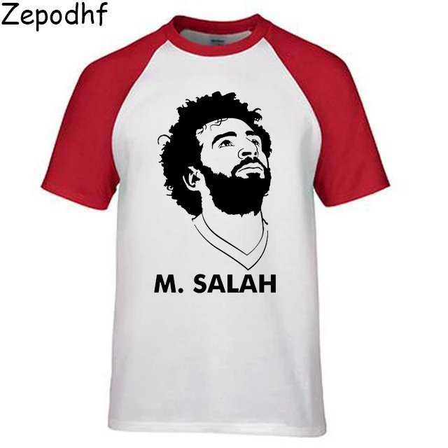 Мужская Высококачественная Футболка с принтом Mohamed Salah Ghaly Egypt World Play jersey liverpoles, повседневный трикотажный топ