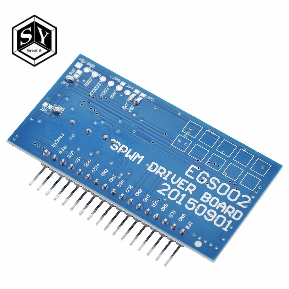 GREAT IT 5 в DC AC чистый синусоидальный инвертор SPWM плата драйвера EGS002 12 МГц