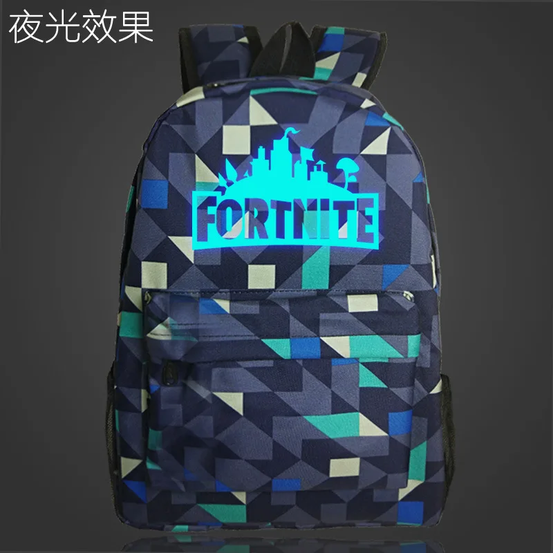 Рюкзак Fortnite для игр, светящиеся школьные ранцы Fortnite для подростков, дорожные повседневные Рюкзаки унисекс для ноутбука