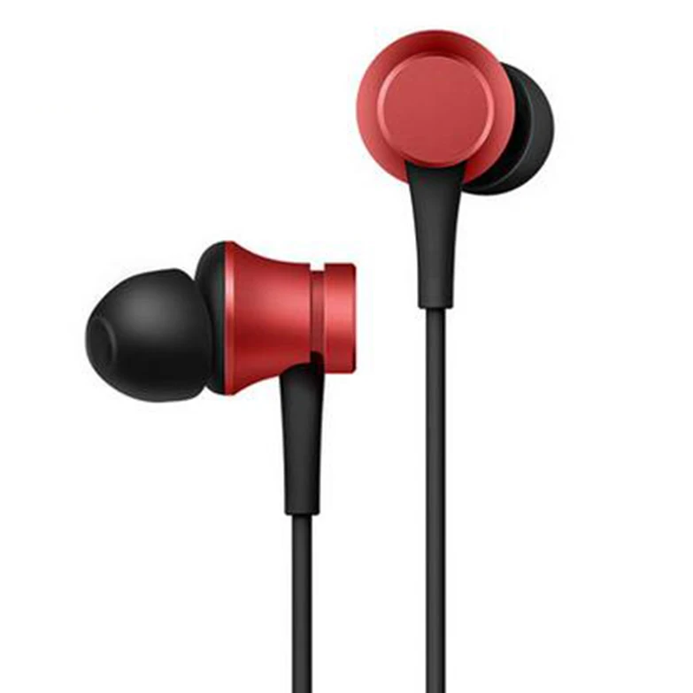 Original Xiaomi Earphone 3.5mm In-Ear Eadphone With Mic Wire Control Bass Stereo Sound Headphones for Mi Note 10 CC9 X2 F2 Pro 