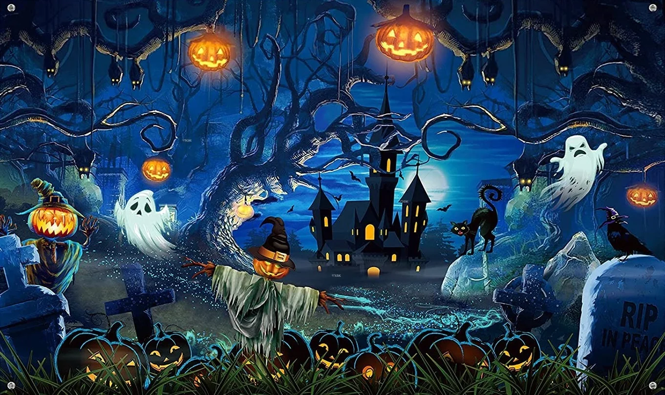 Halloween Haunted House Background | Spooky Halloween Background Music -  Halloween - Aliexpress