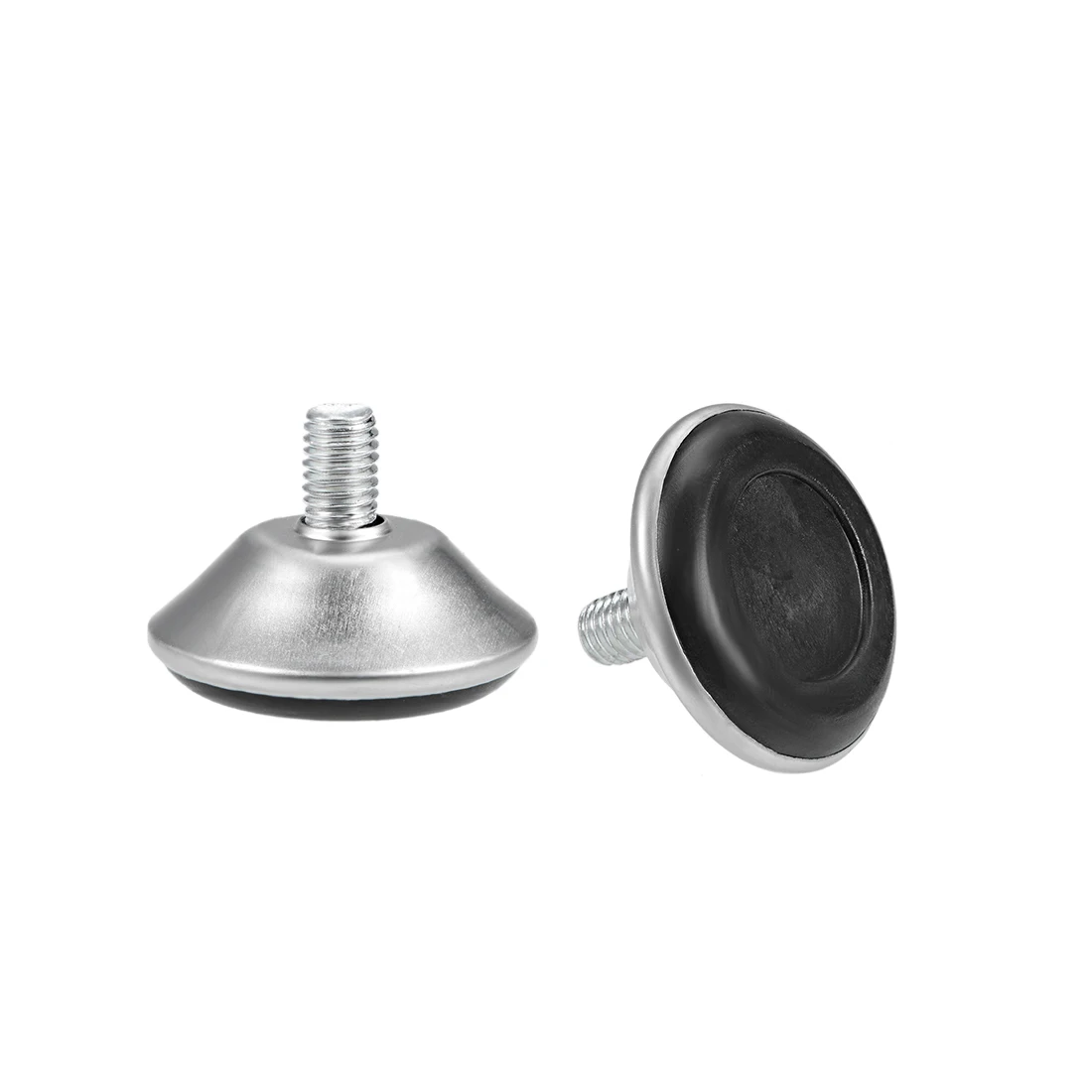 

uxcell Furniture Levelers, 17mm to 19mm Adjustable Height M8 x 12mm Threaded, 8Pcs