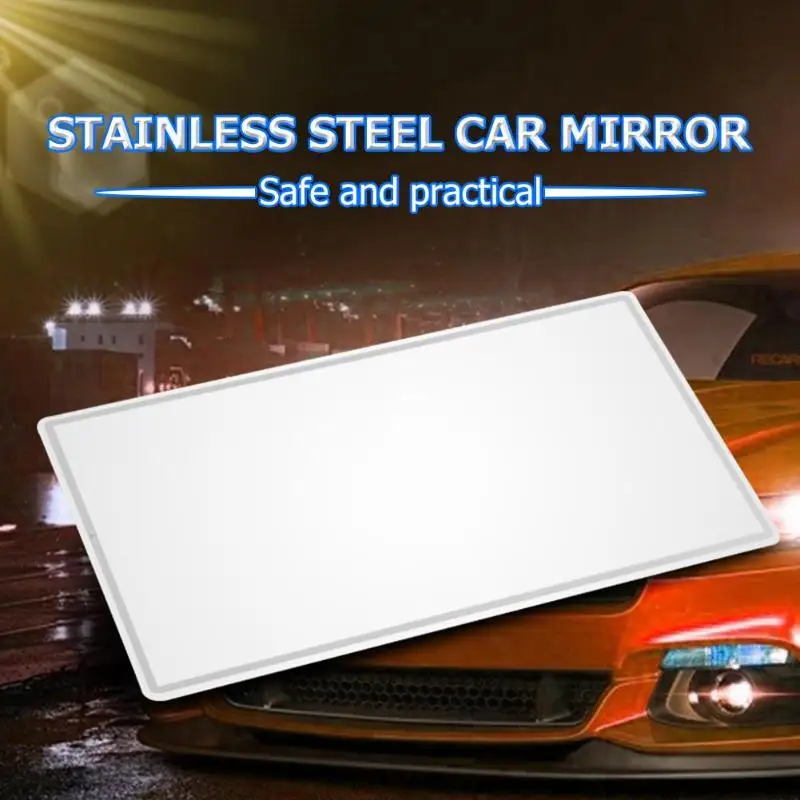 VODOOL Stainless Steel Car Cosmetic Makeup Mirror Sun Visor Sun-shading Automobile Decoration Supplies new | Автомобили и