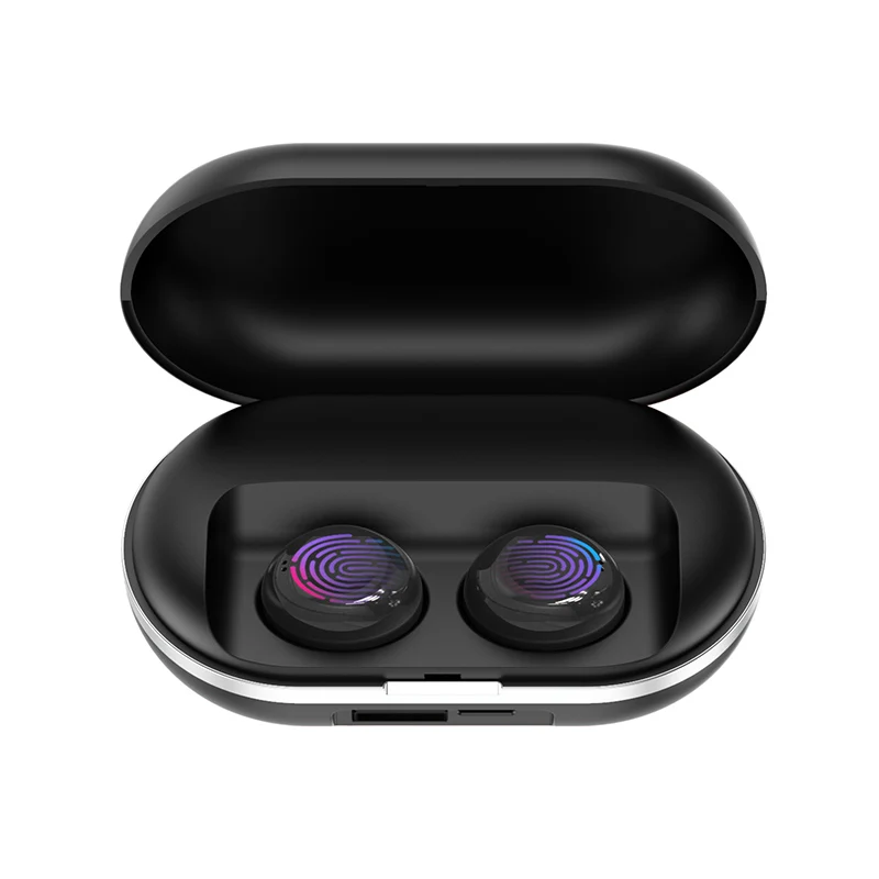 

2019 New Bluetooth 5.0 Wireless Earphone Headphones IPX4 Waterproof Hifi Stereo Sport Earbuds With Mic 2600mAH Charging Box