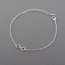 CHENGXUN Dainty CZ Бесконечность Крест Браслеты для женщин Lucky 8 Браслет Модные очаровательные ювелирные изделия бохо юбилей подарок для нее