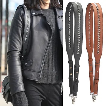 

AL Wide Shoulder Straps for Bags Handles Straps for Rivet Handbags Accessories Bag Strap Crossbody Women Bandouliere Pour Sac