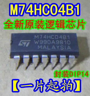 10 шт./лот M74HC04B1 74HC04 DIP14