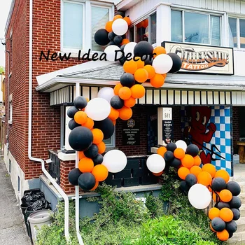 

115pcs Macaron White Black Balloons Garland Arch Kit Birthday Wedding Decoration Baby Shower Anniversary Party Decor Balloons
