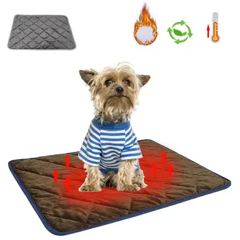

Warm Dog Mat For Cats Thermal Pet Mat Soft Sleep Keep warm in winter Blankets Dog Pad Self Heating Rug Thermal Washable Mat Bed