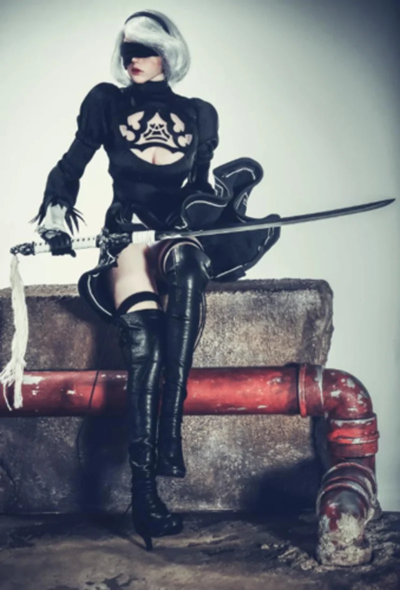 Super Duck NieR: Automata 2B бесшовная 1/6 фигурка TBleague Phicen SET015