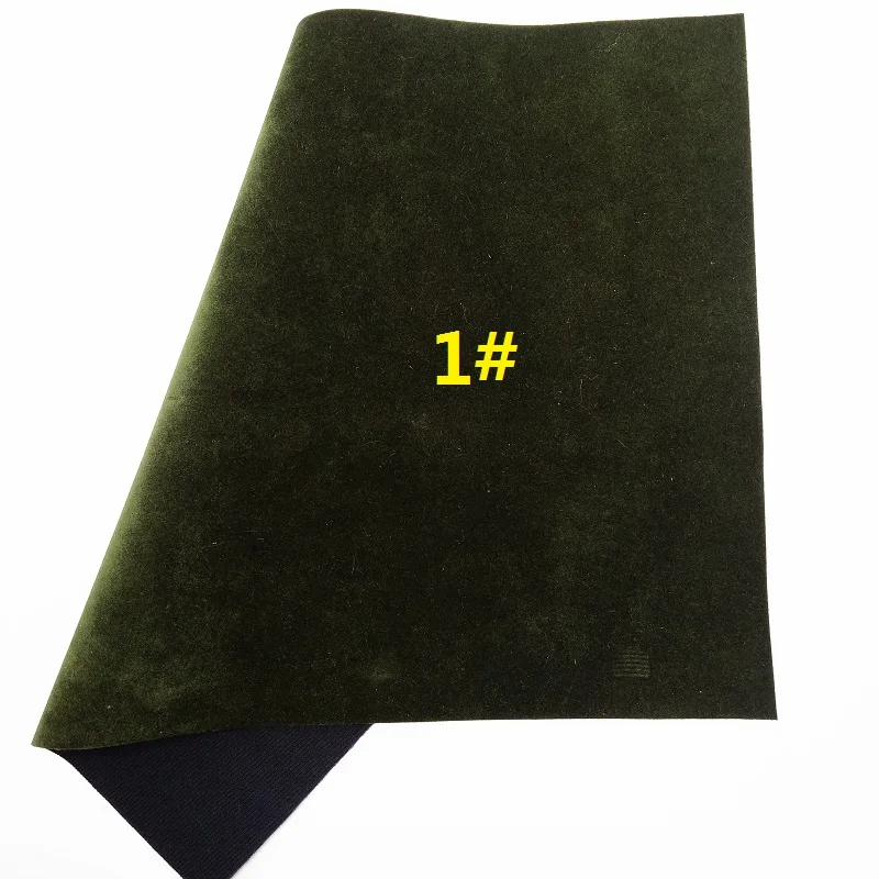 Зеленый блеск ткани, искусственная ткань, змеиная Синтетическая кожа ткань листы, бархат ткань для лука A4 21x29 см мерцание Ming XM783 - Цвет: 1
