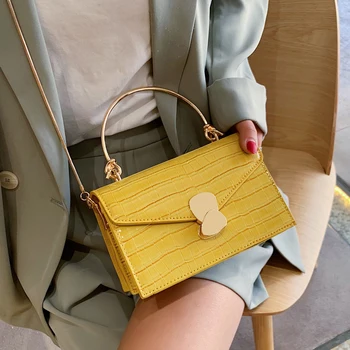 

Crown Evening Chain Women Handbags Pu Leather Designer Shoulder Bags Female Crossbody Bags Stone Pattern PU Leather Mini