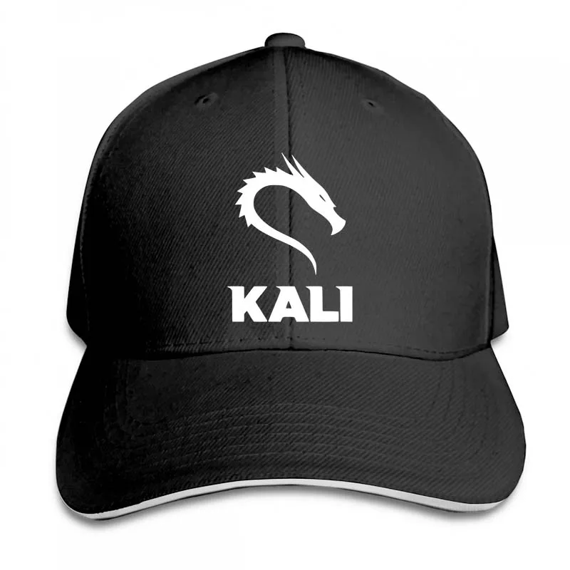 Kali Linux Dragon бейсбольная кепка для мужчин и женщин, Кепка для водителя грузовика, модная Регулируемая Кепка - Цвет: 2-Black