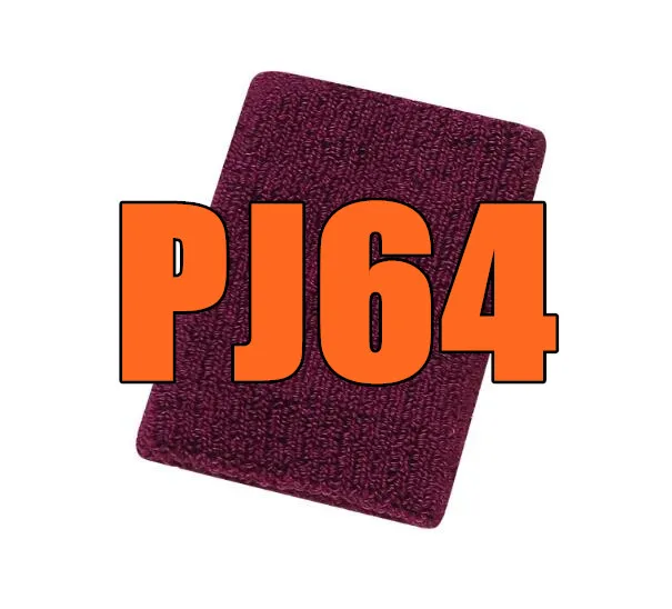 2020 Q2 PJ64 Новый стильный коричневый PJ 64 комплект для запястья рукав пота оптом и в