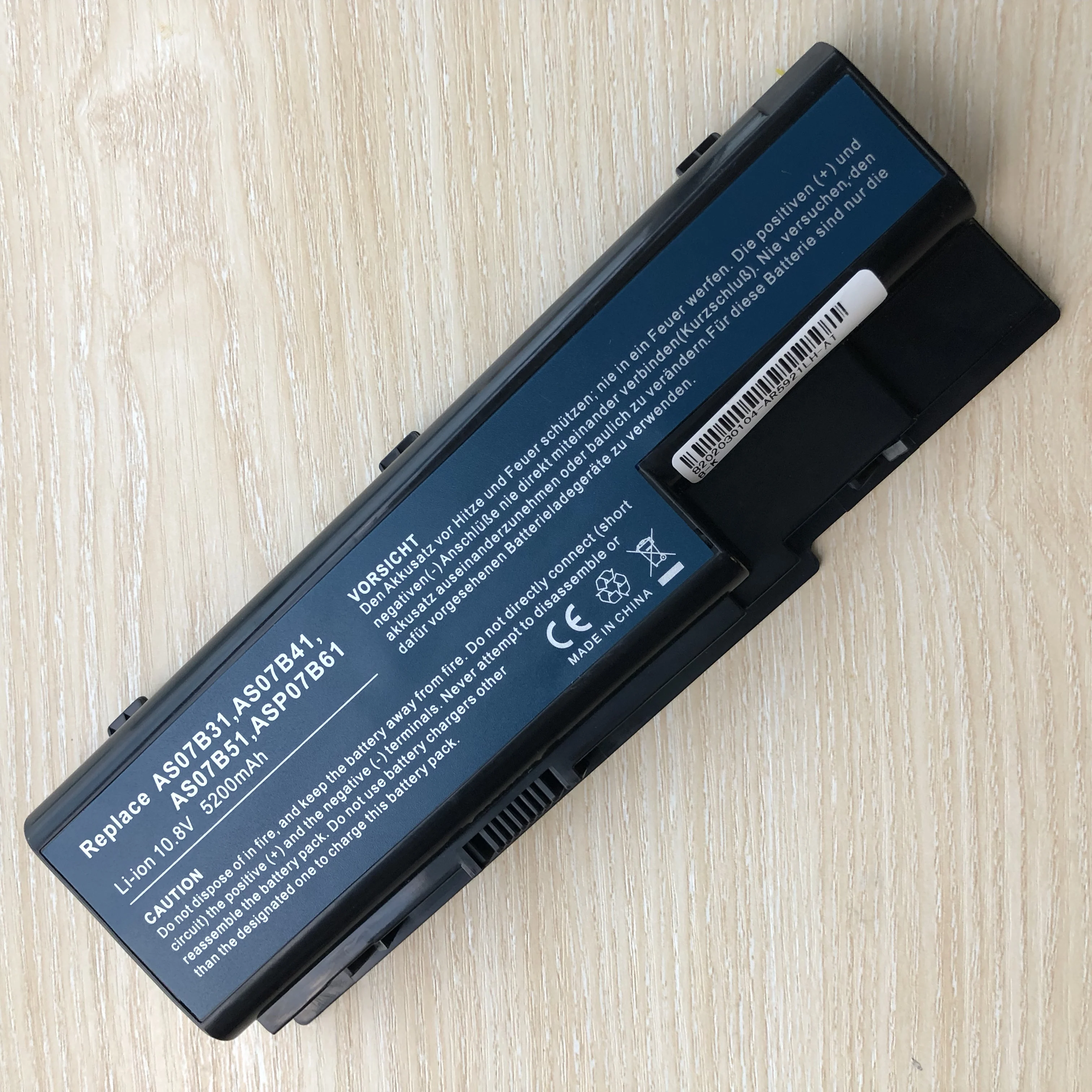 Аккумулятор для ноутбука Acer Aspire 5520 5720 5920 6920 6920G 7520 7720 7720G 7720Z AS07B31 AS07B41 AS07B42 AS07B72|battery